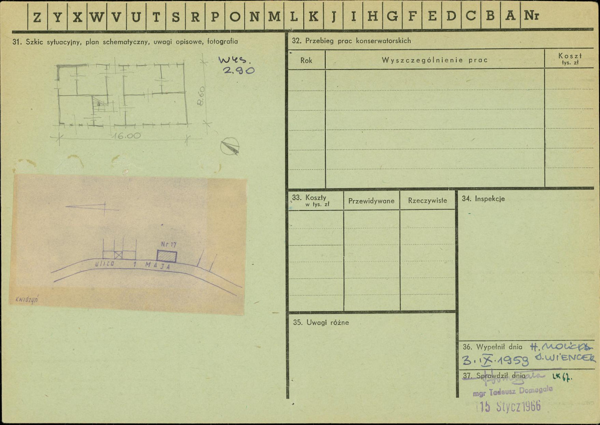 Karta zielona, skan nr 2