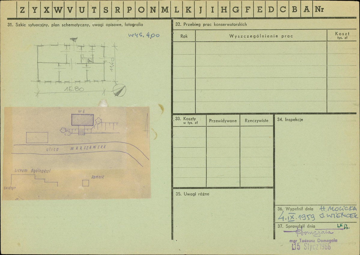 KZ - Karta zielona, skan nr 2