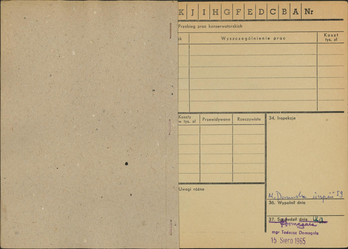 KZ - Karta zielona, skan nr 2