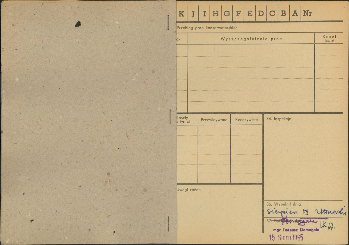 KZ - Karta zielona, skan nr 2