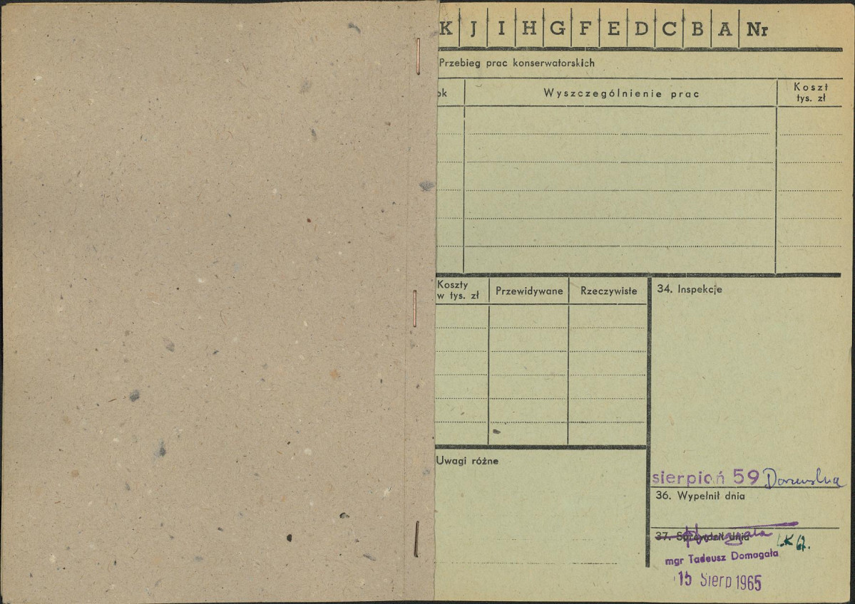 KZ - Karta zielona, skan nr 2