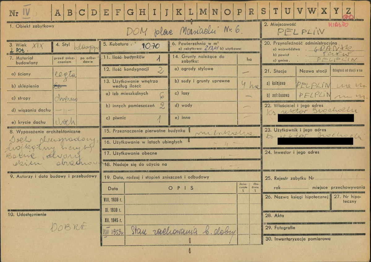 KZ - Karta zielona, skan nr 1