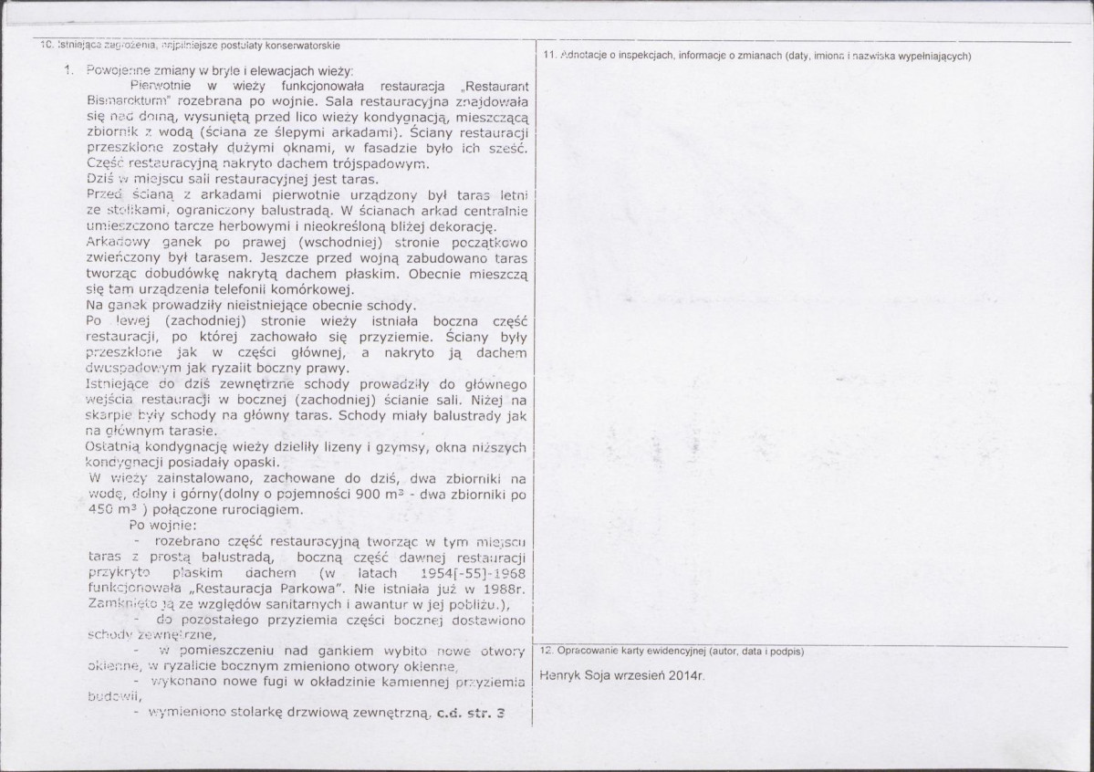 Karta obiektu niewpisanego do rejestru, skan nr 4