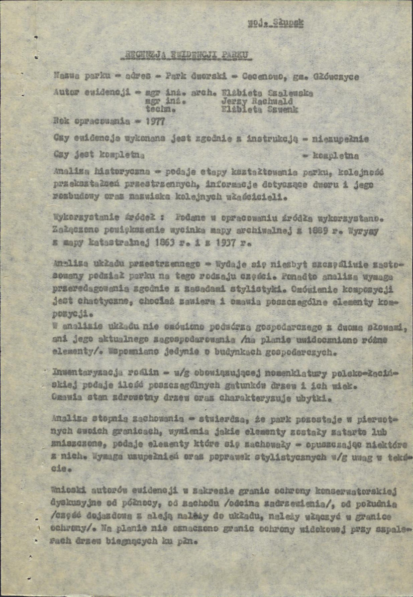 EP - Ewidencja parkowa, skan nr 36