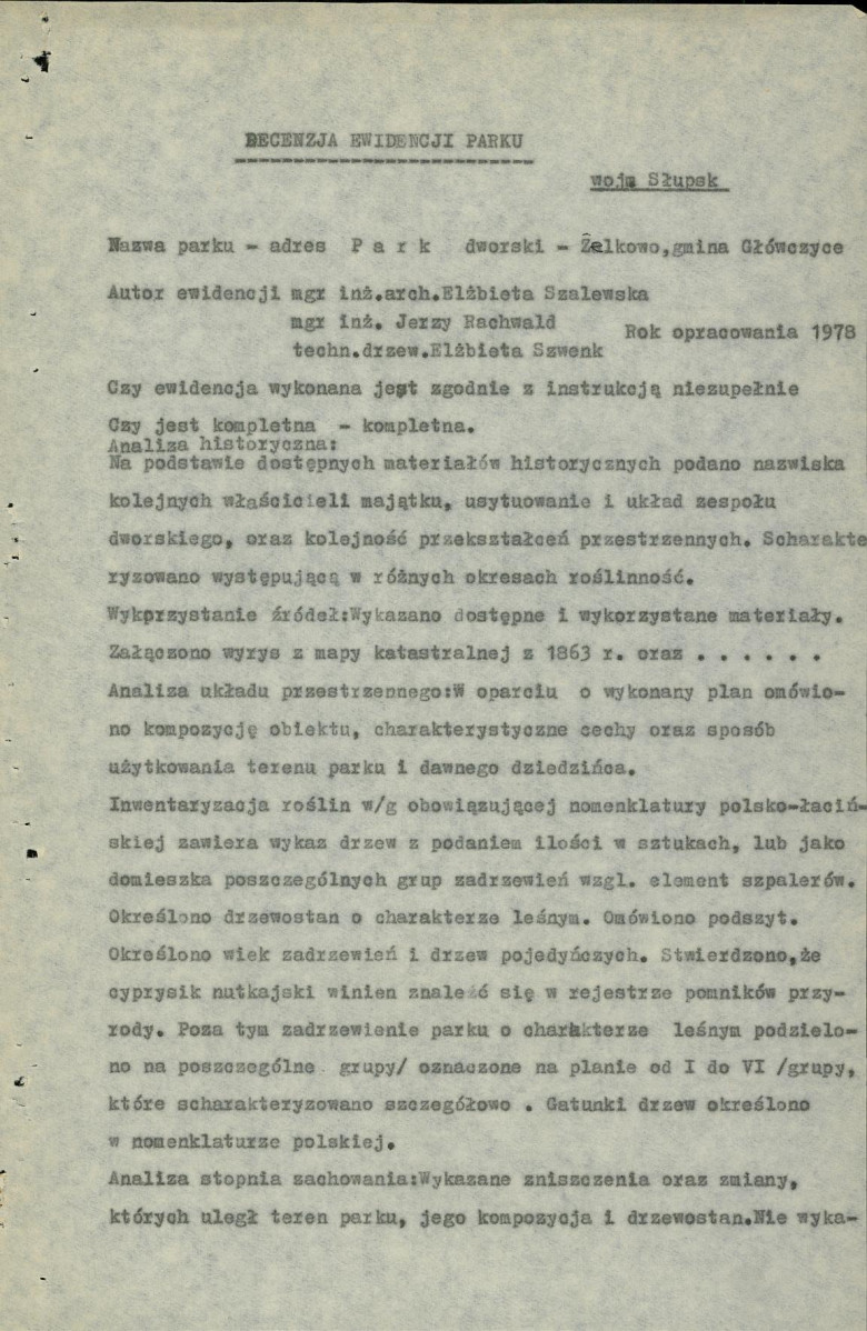 EP - Ewidencja parkowa, skan nr 38