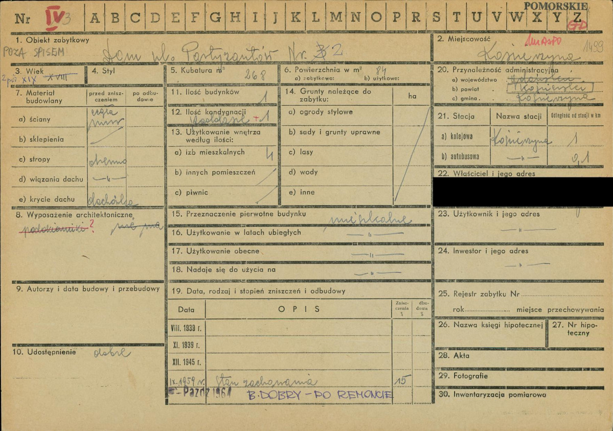 KZ - Karta zielona, skan nr 1