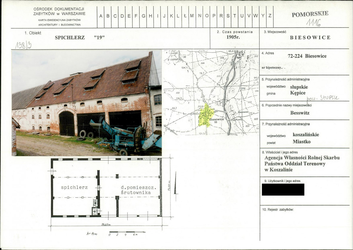 KB - Karta biała, skan nr 1