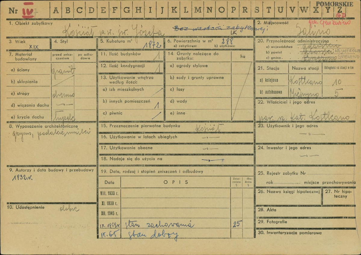 KZ - Karta zielona, skan nr 1