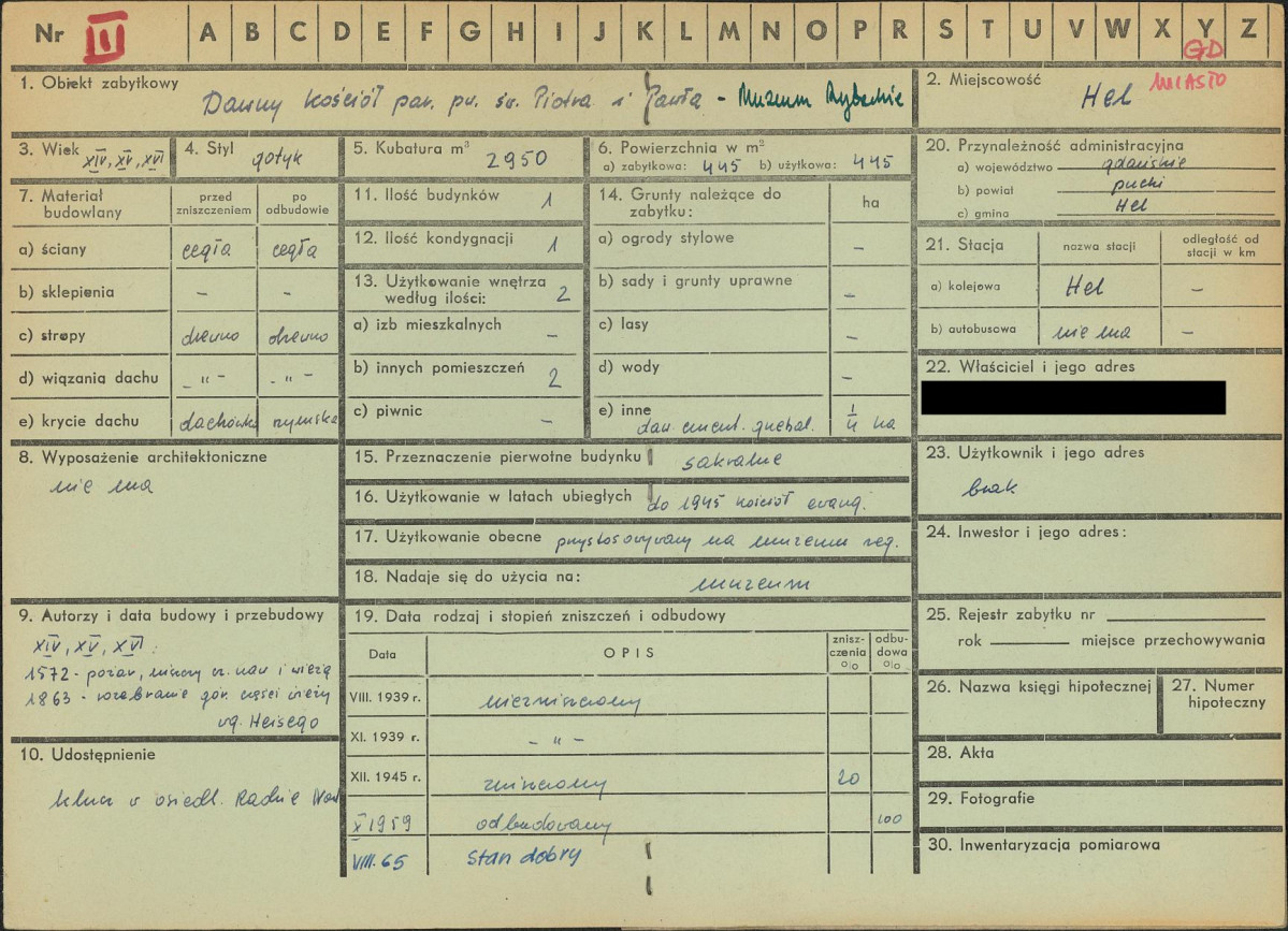 KZ - Karta zielona, skan nr 1