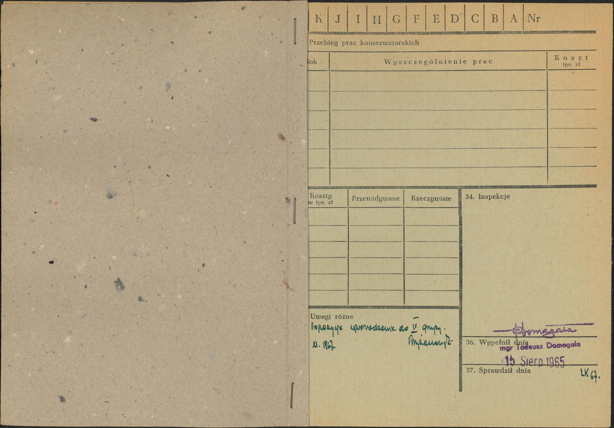 KZ - Karta zielona, skan nr 3