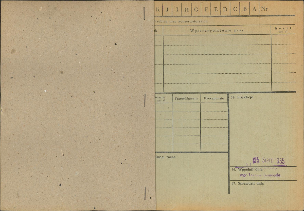 KZ - Karta zielona, skan nr 3