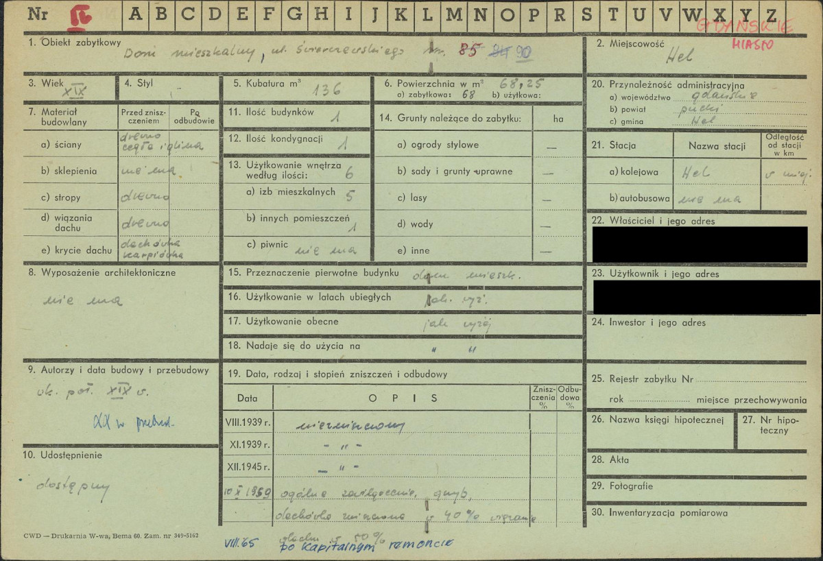 KZ - Karta zielona, skan nr 1