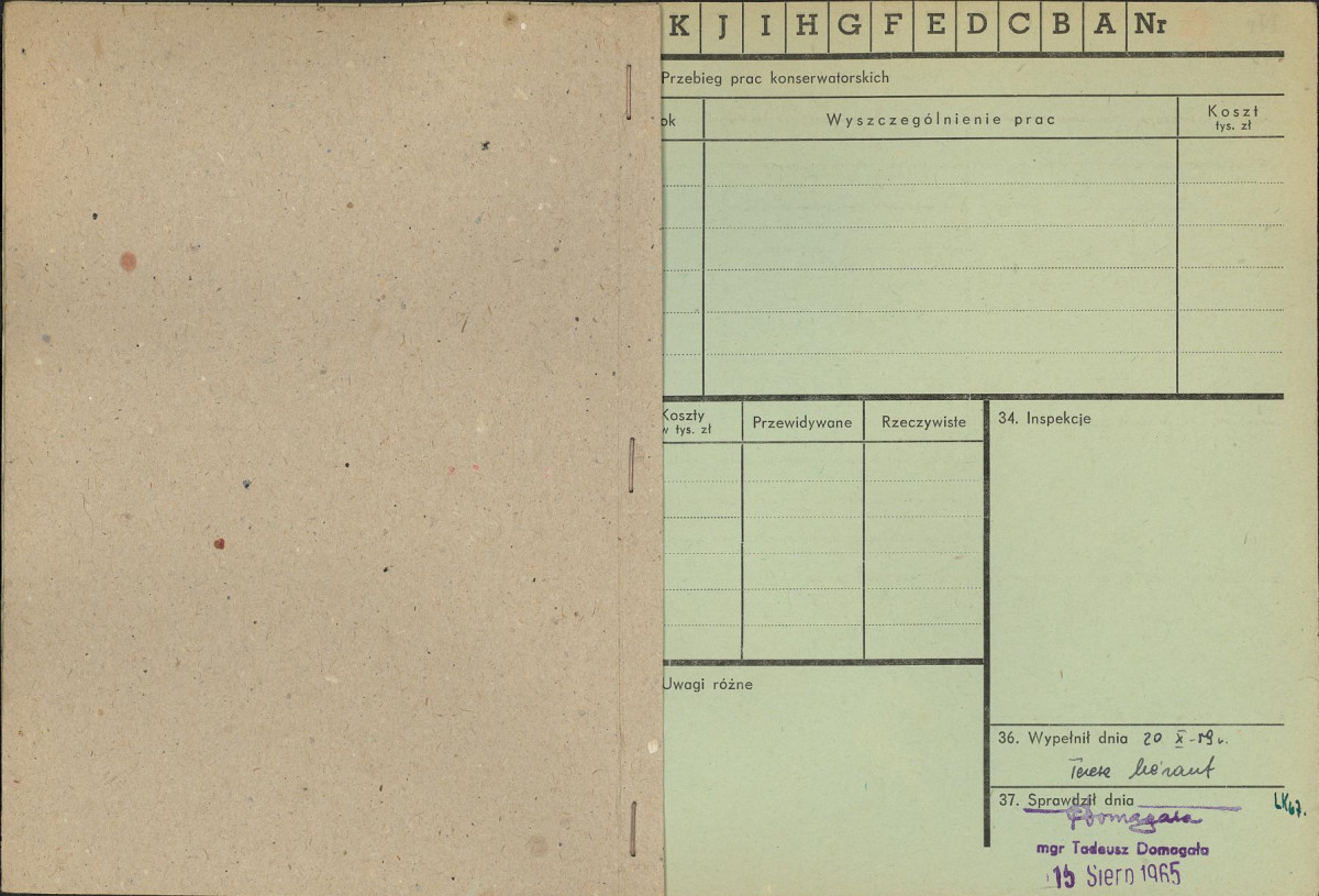 KZ - Karta zielona, skan nr 3