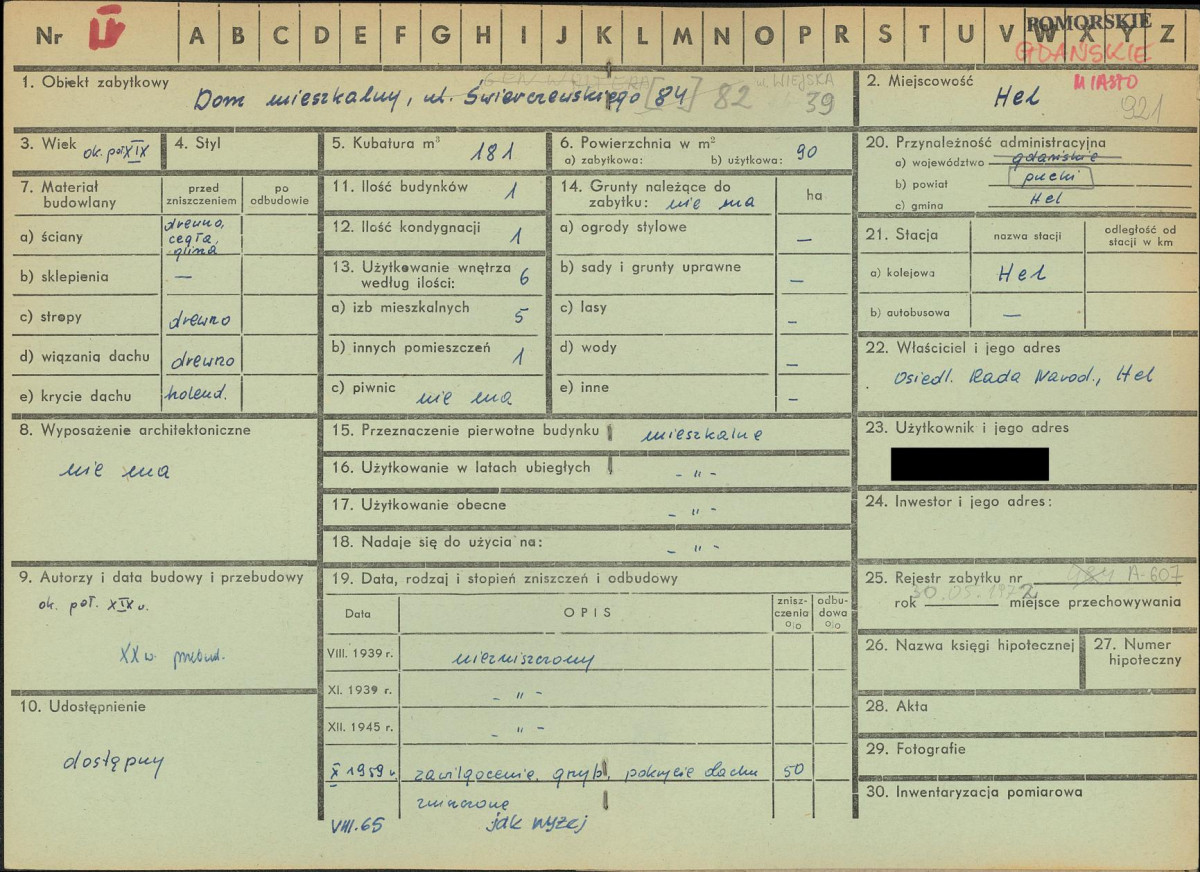 KZ - Karta zielona, skan nr 1