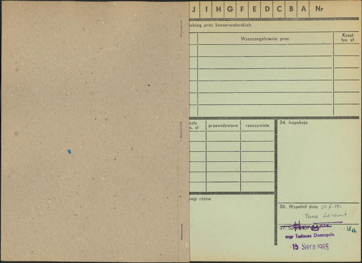 KZ - Karta zielona, skan nr 3