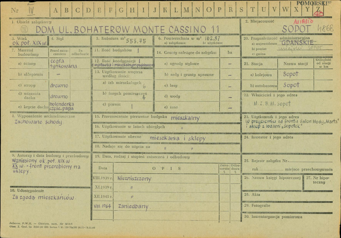 Karta zielona, skan nr 1