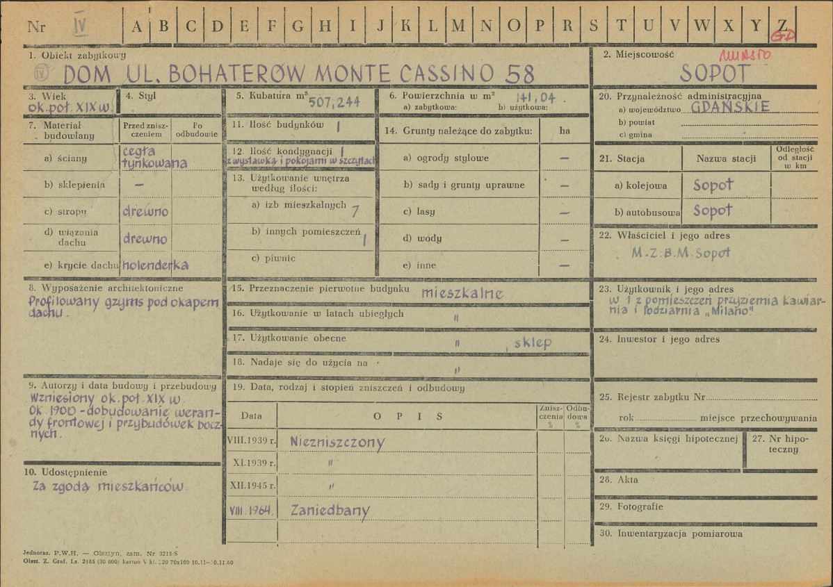 KZ - Karta zielona, skan nr 1