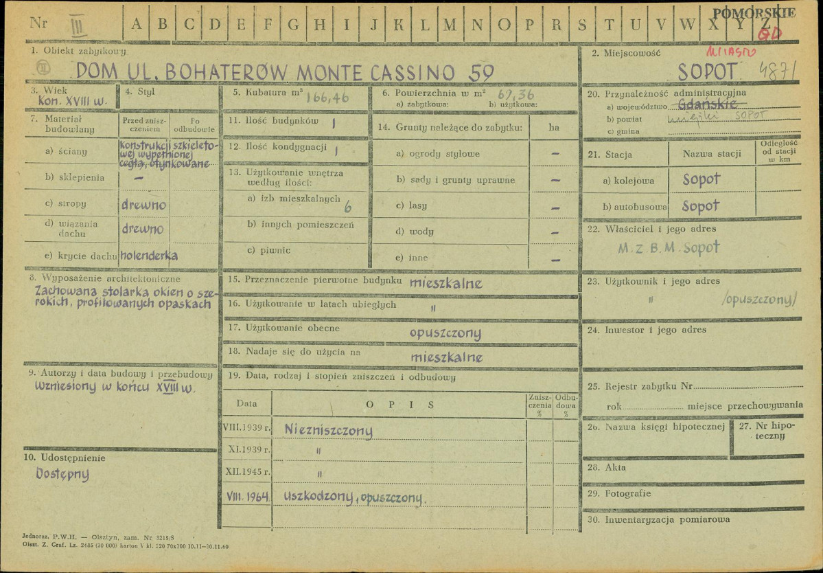 KZ - Karta zielona, skan nr 1
