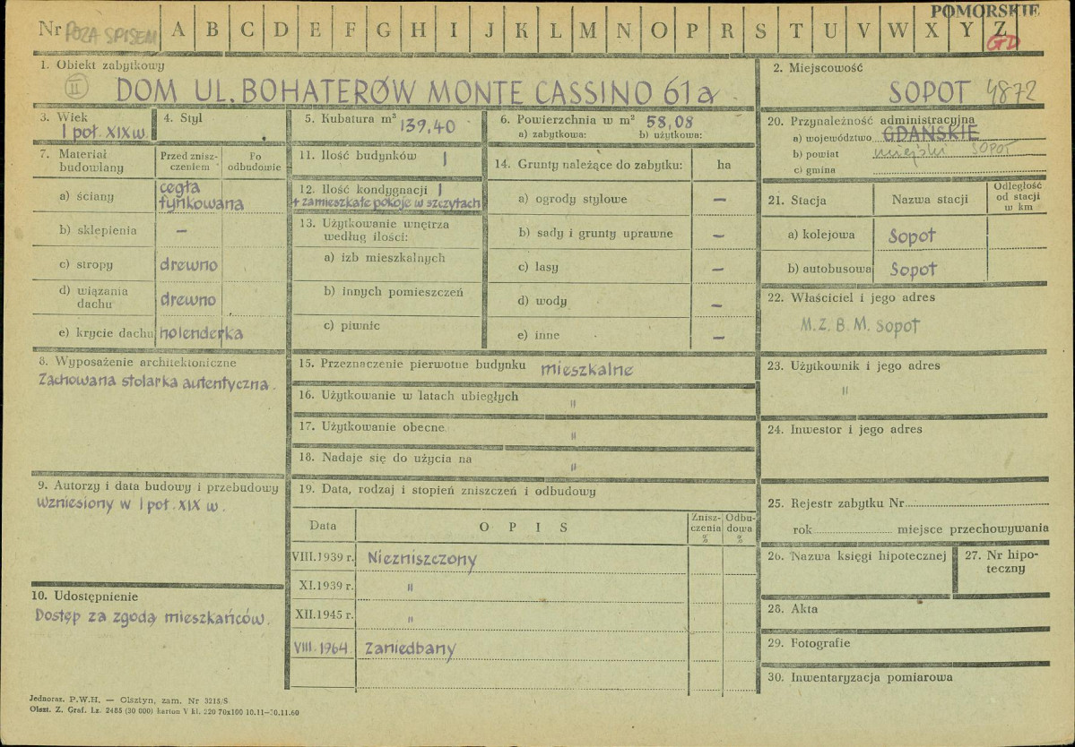 KZ - Karta zielona, skan nr 1