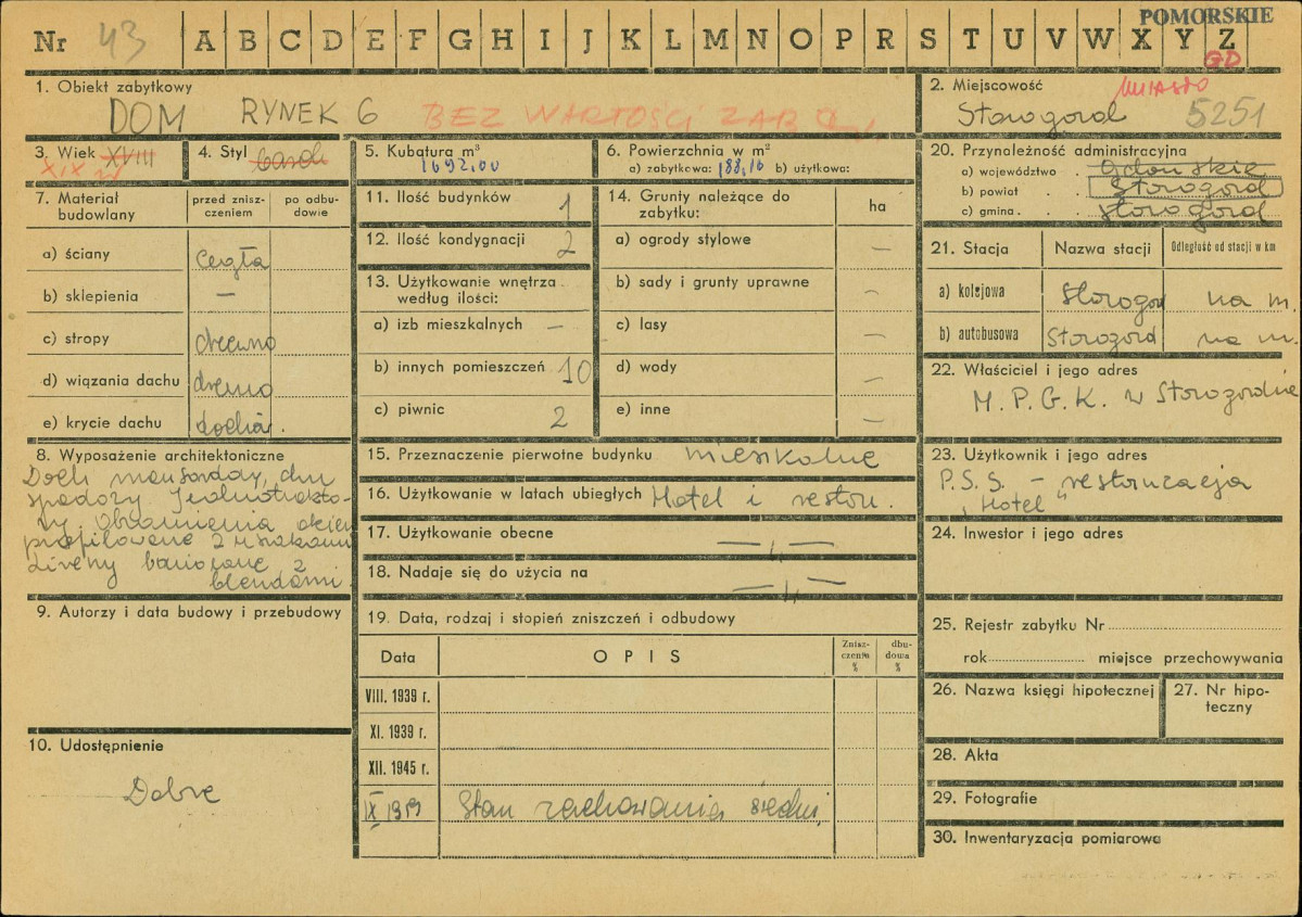 KZ - Karta zielona, skan nr 1