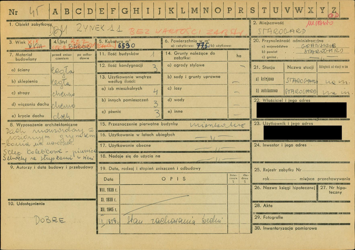 KZ - Karta zielona, skan nr 1