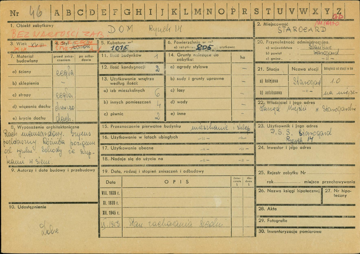 KZ - Karta zielona, skan nr 1