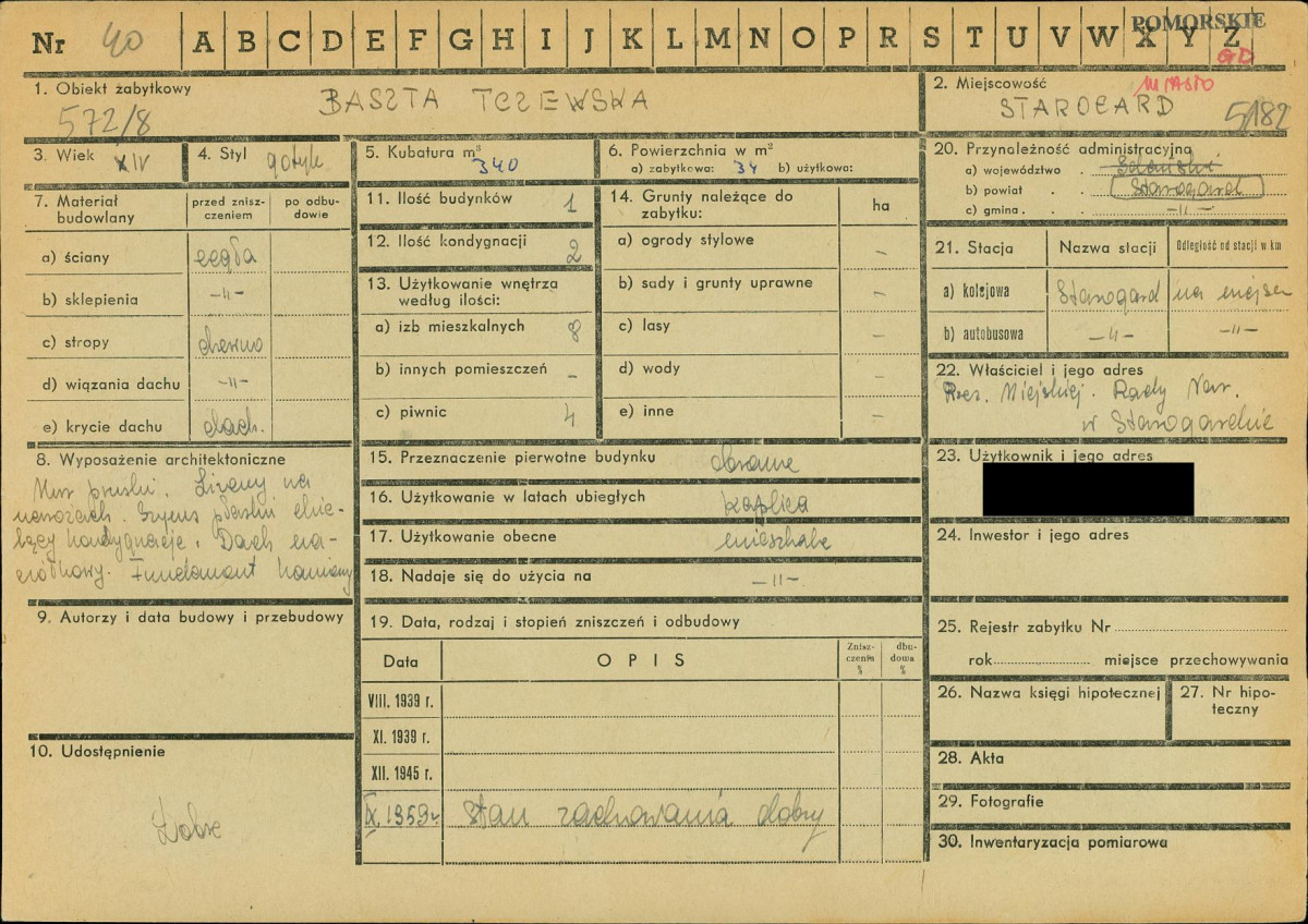 KZ - Karta zielona, skan nr 1