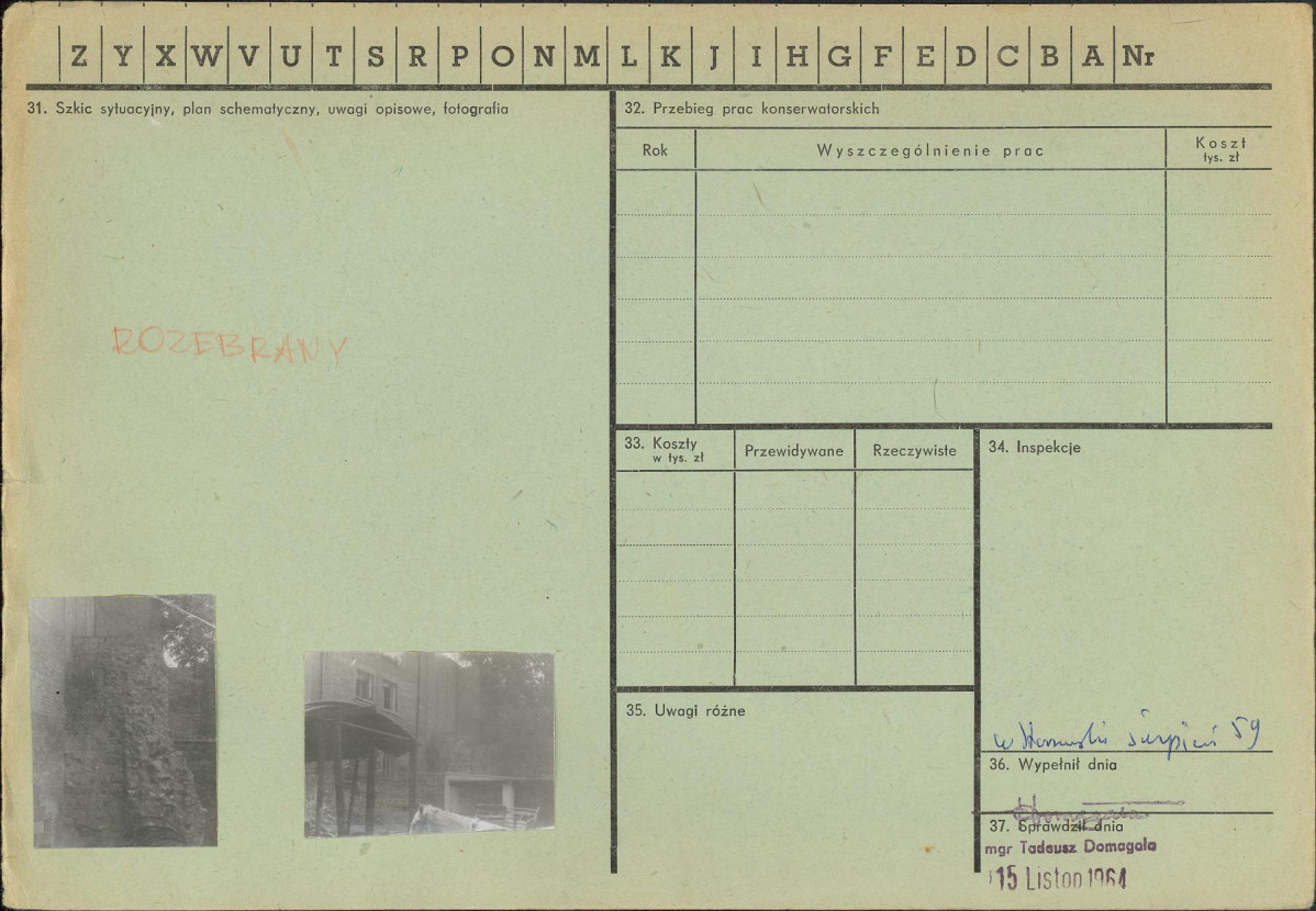 KZ - Karta zielona, skan nr 2