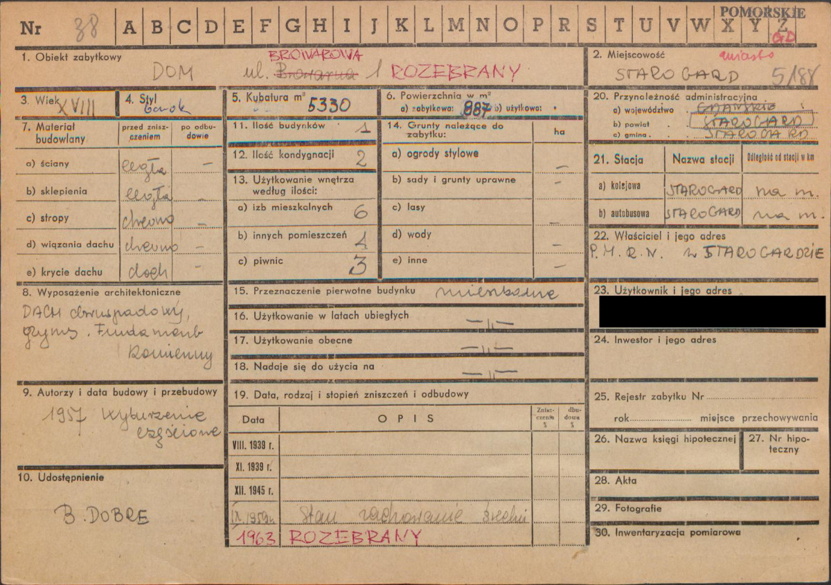 KZ - Karta zielona, skan nr 1