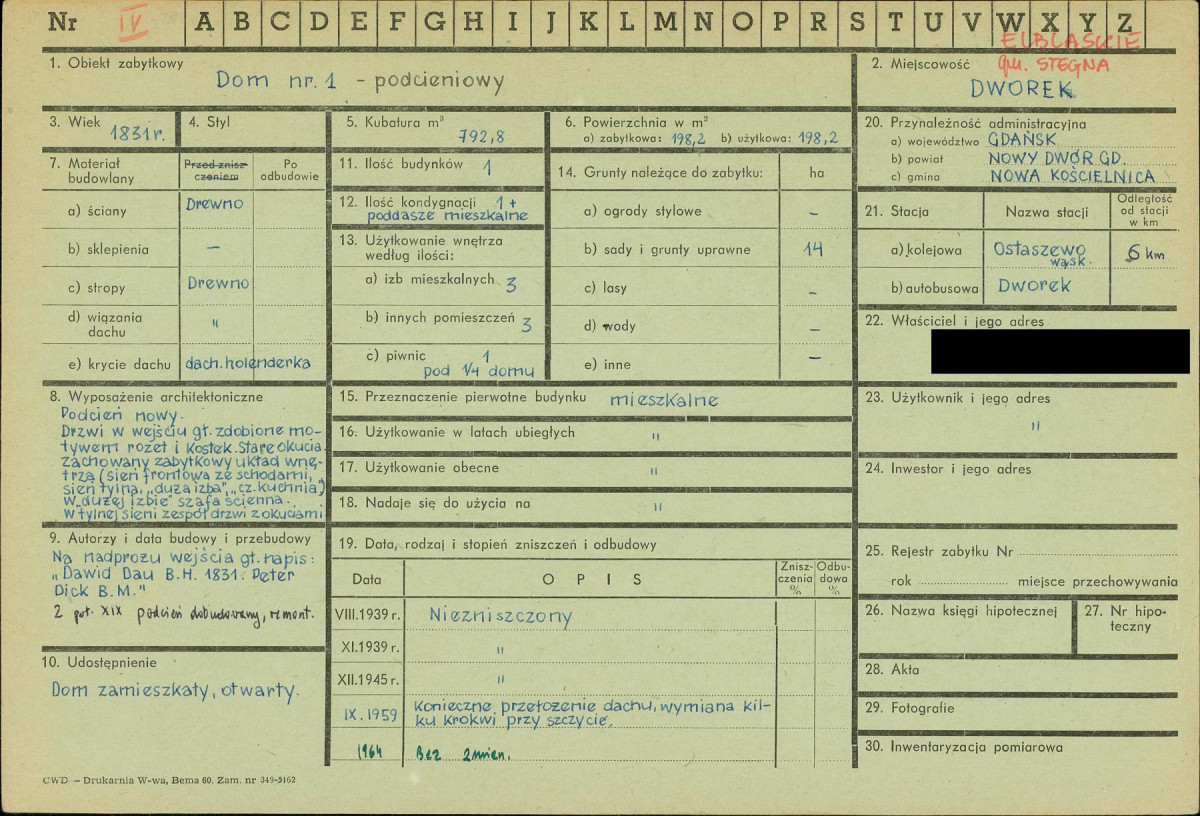 KZ - Karta zielona, skan nr 1