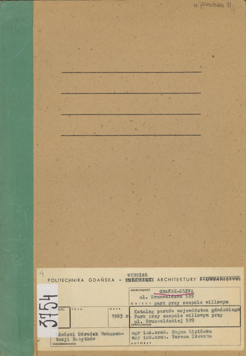 Ewidencja parkowa, skan nr 1