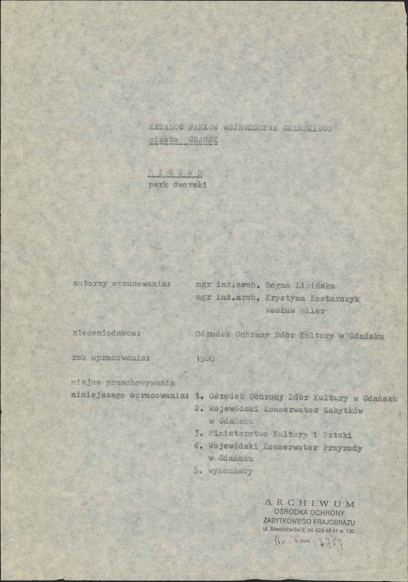 EP - Ewidencja parkowa, skan nr 8