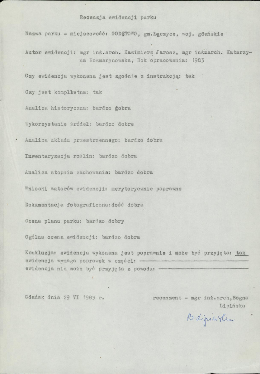 EP - Ewidencja parkowa, skan nr 3