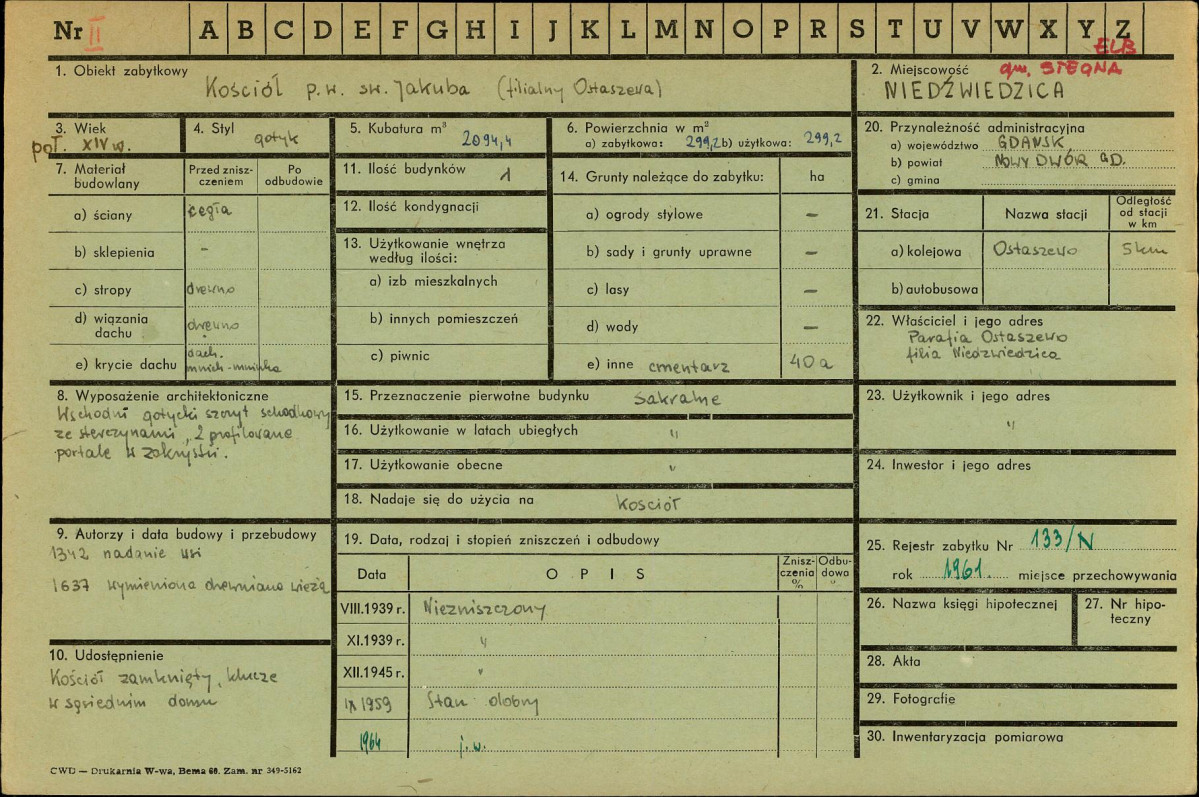 Karta zielona, skan nr 1
