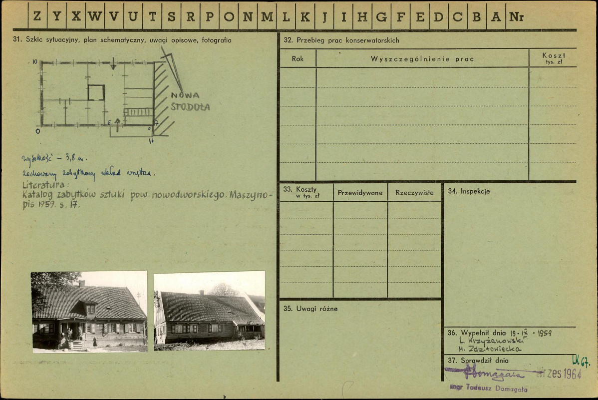 KZ - Karta zielona, skan nr 2