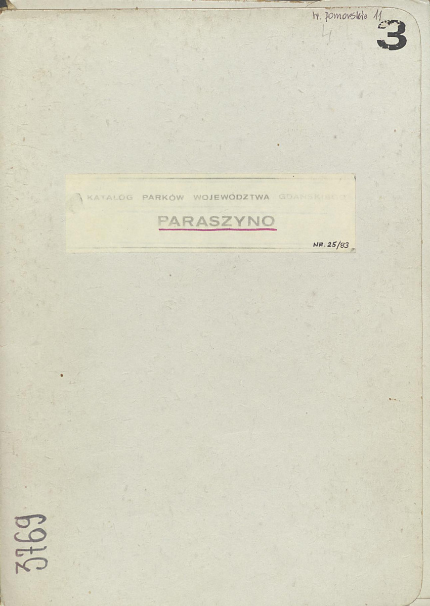 EP - Ewidencja parkowa, skan nr 1