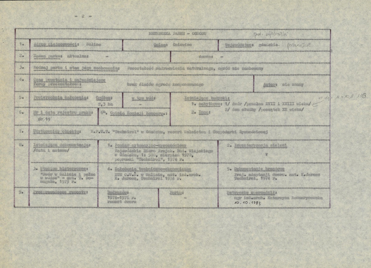 EP - Ewidencja parkowa, skan nr 7