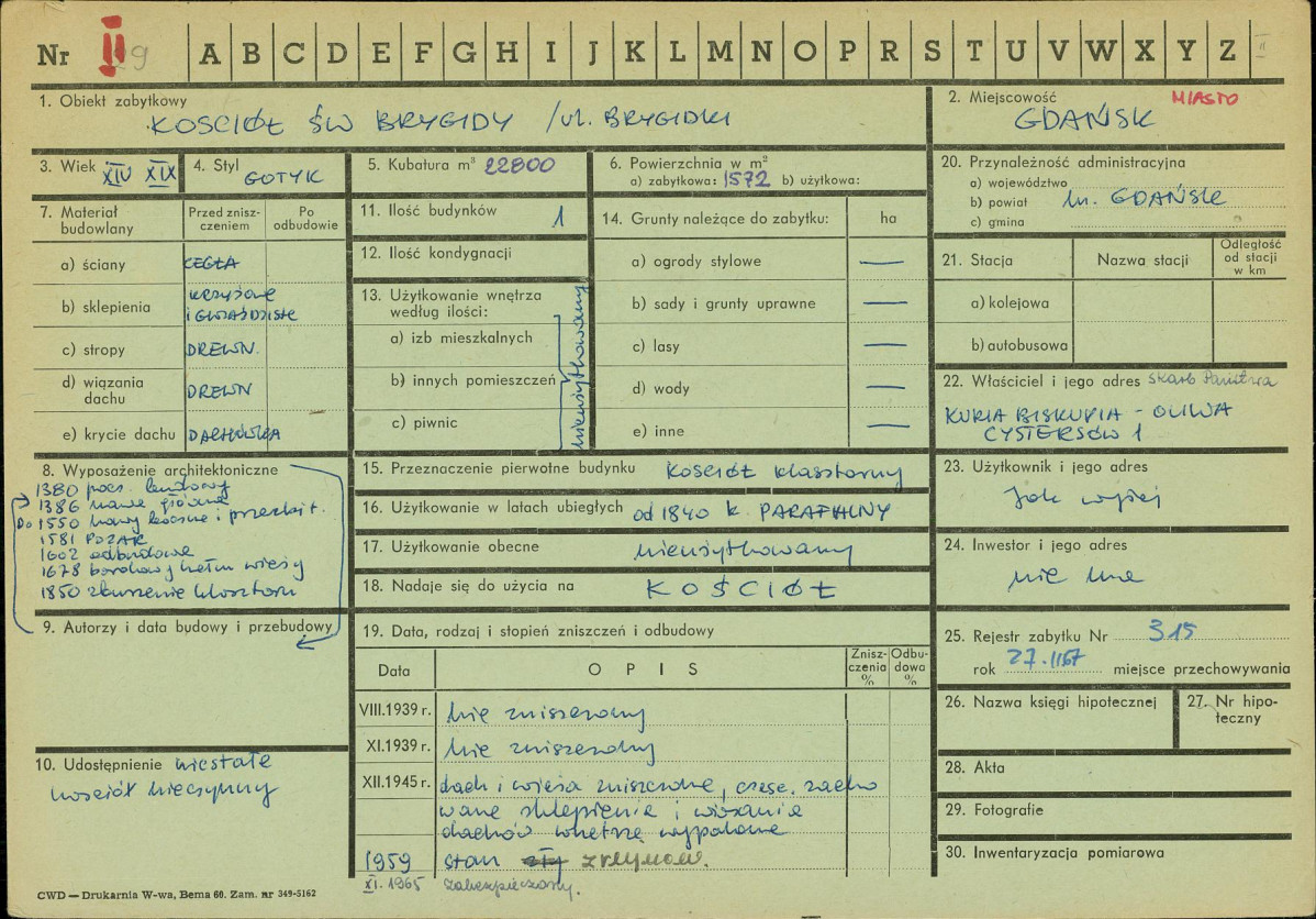 Karta zielona, skan nr 1