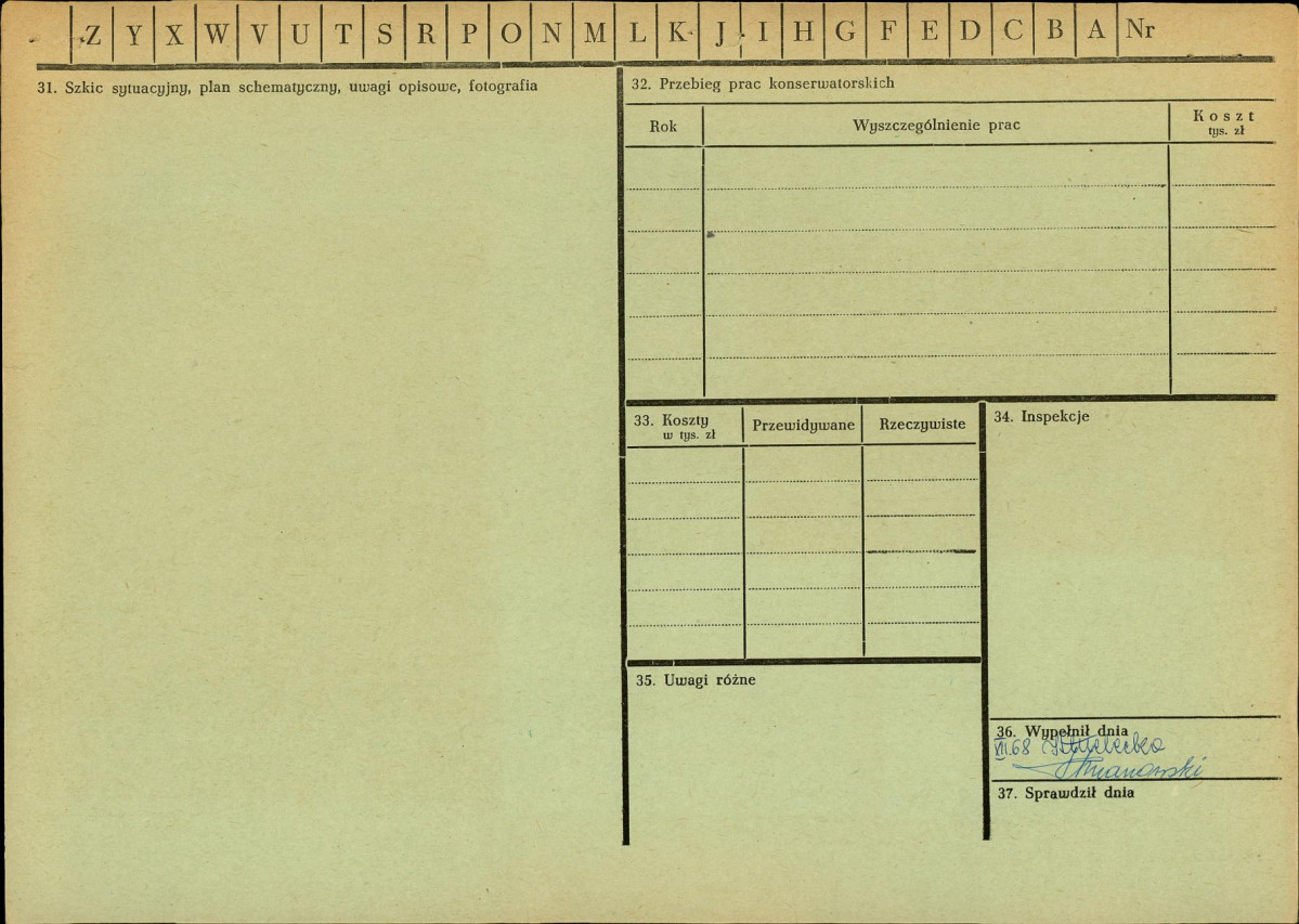 Karta zielona, skan nr 2