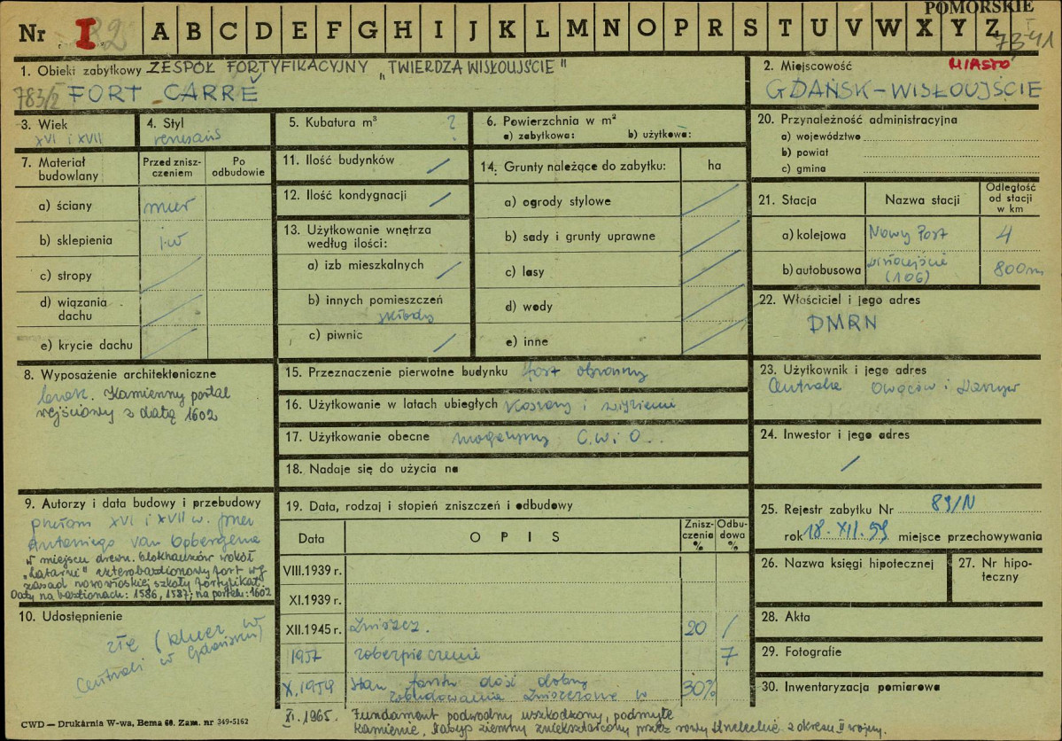 Karta zielona, skan nr 1