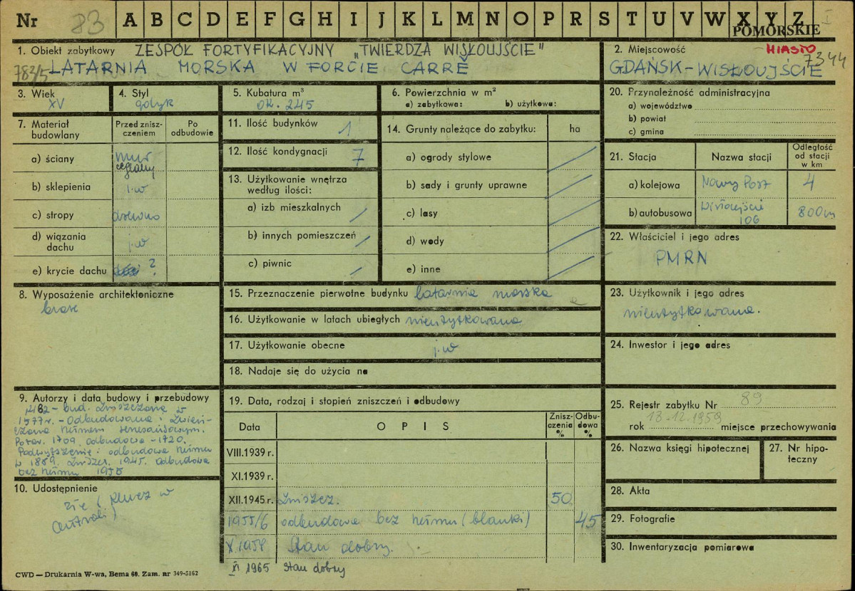 Karta zielona, skan nr 1