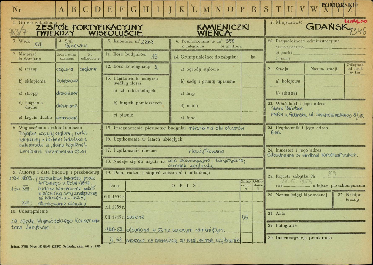 Karta zielona, skan nr 1
