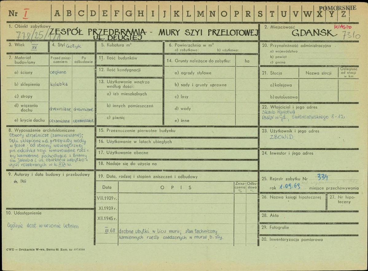 Karta zielona, skan nr 1