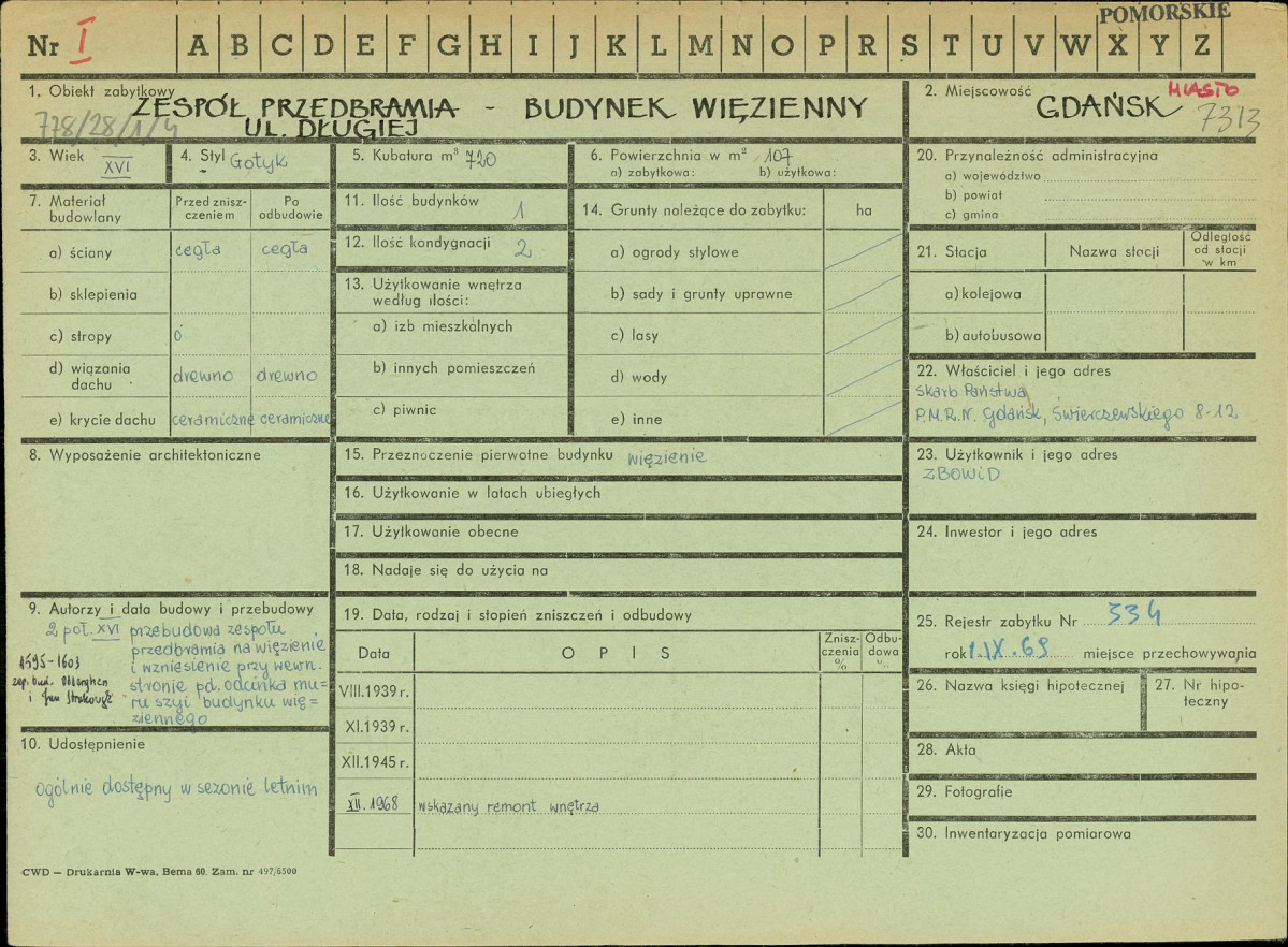 Karta zielona, skan nr 1