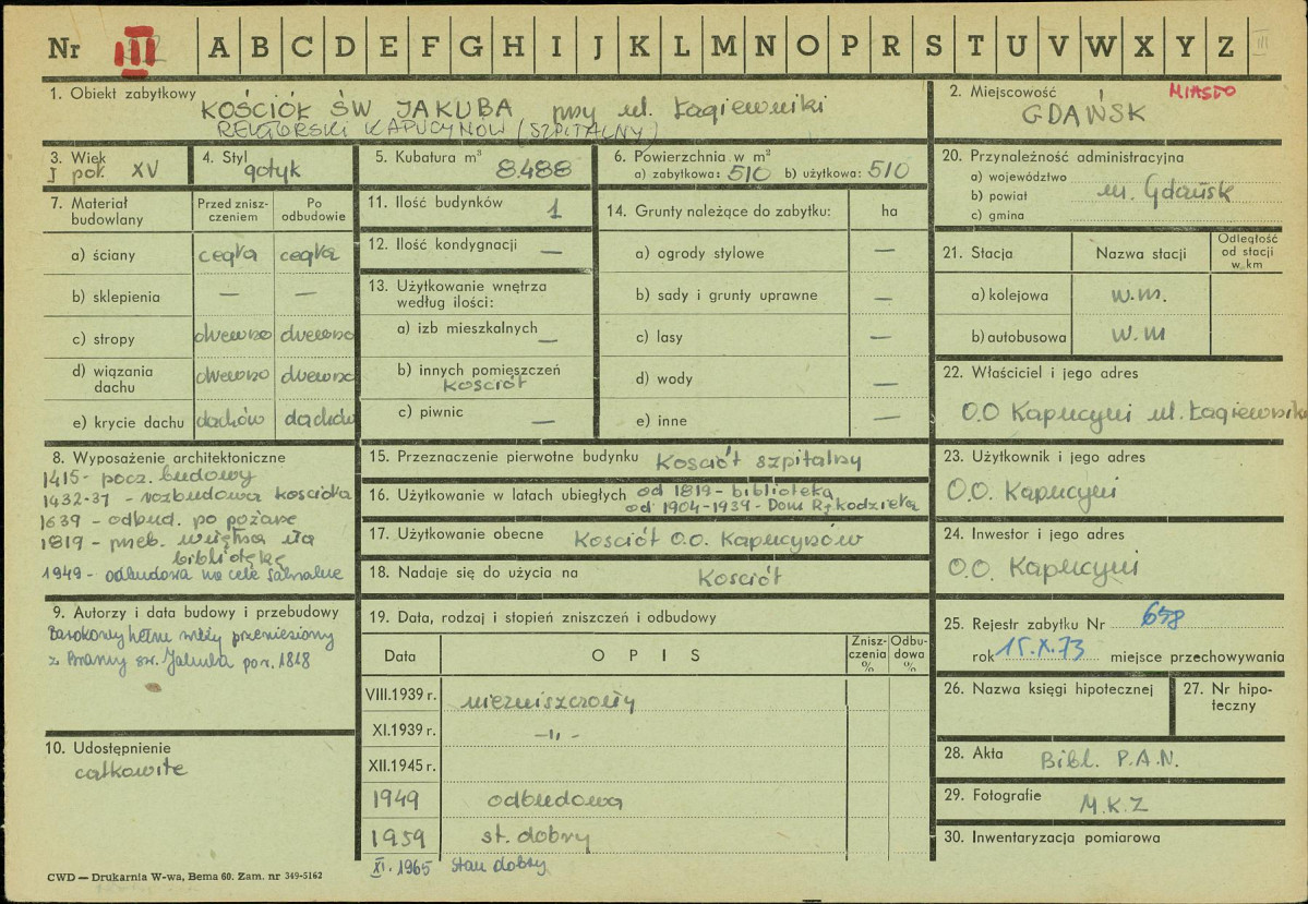 Karta zielona, skan nr 1