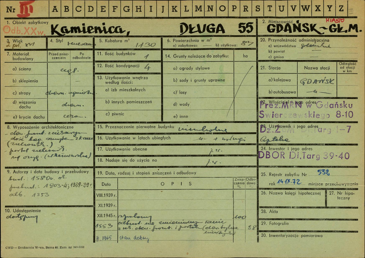 Karta zielona, skan nr 1