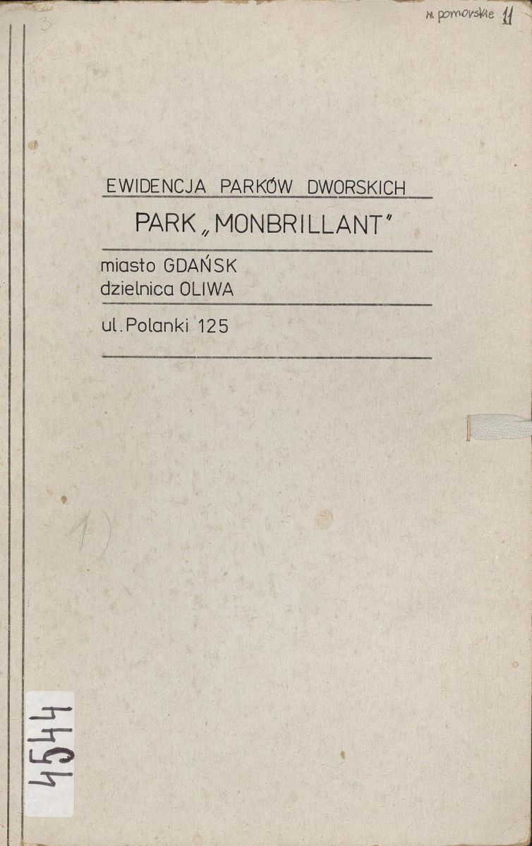 Ewidencja parkowa, skan nr 1