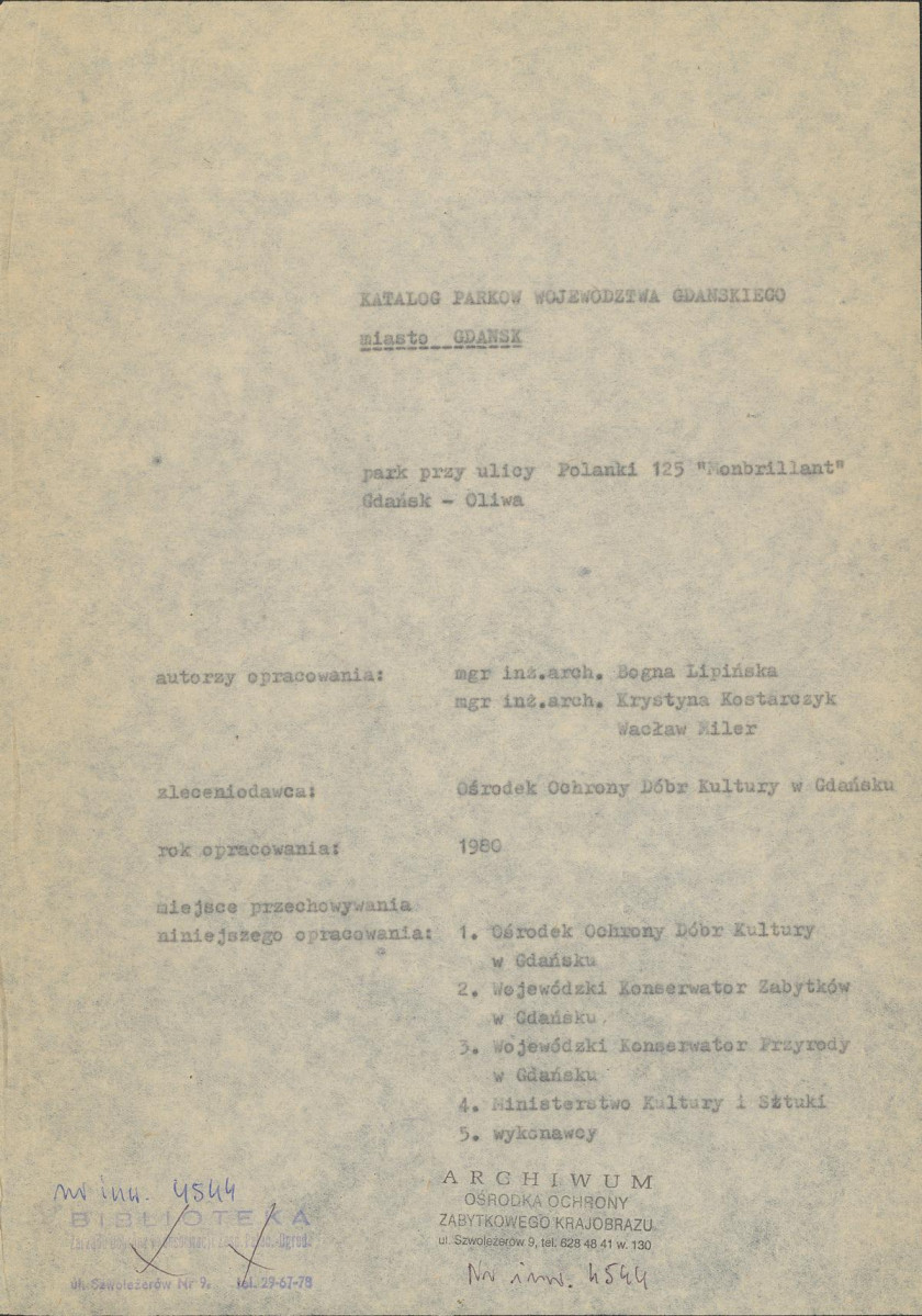 Ewidencja parkowa, skan nr 4