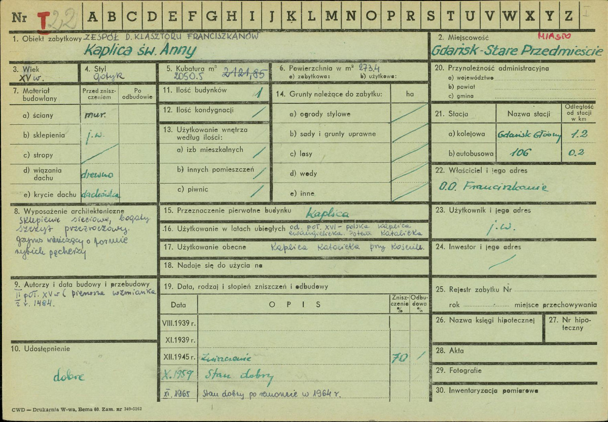 Karta zielona, skan nr 1