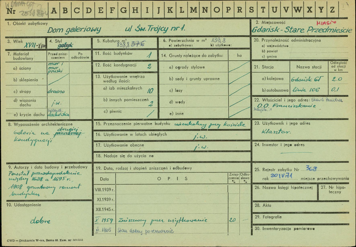 Karta zielona, skan nr 1